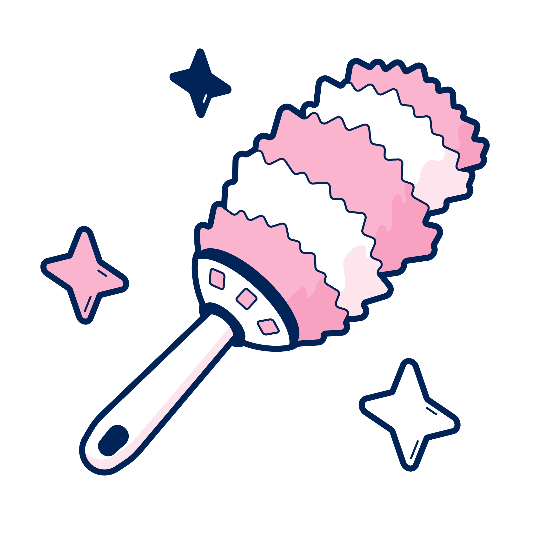 Dusting of surfaces and fixtures