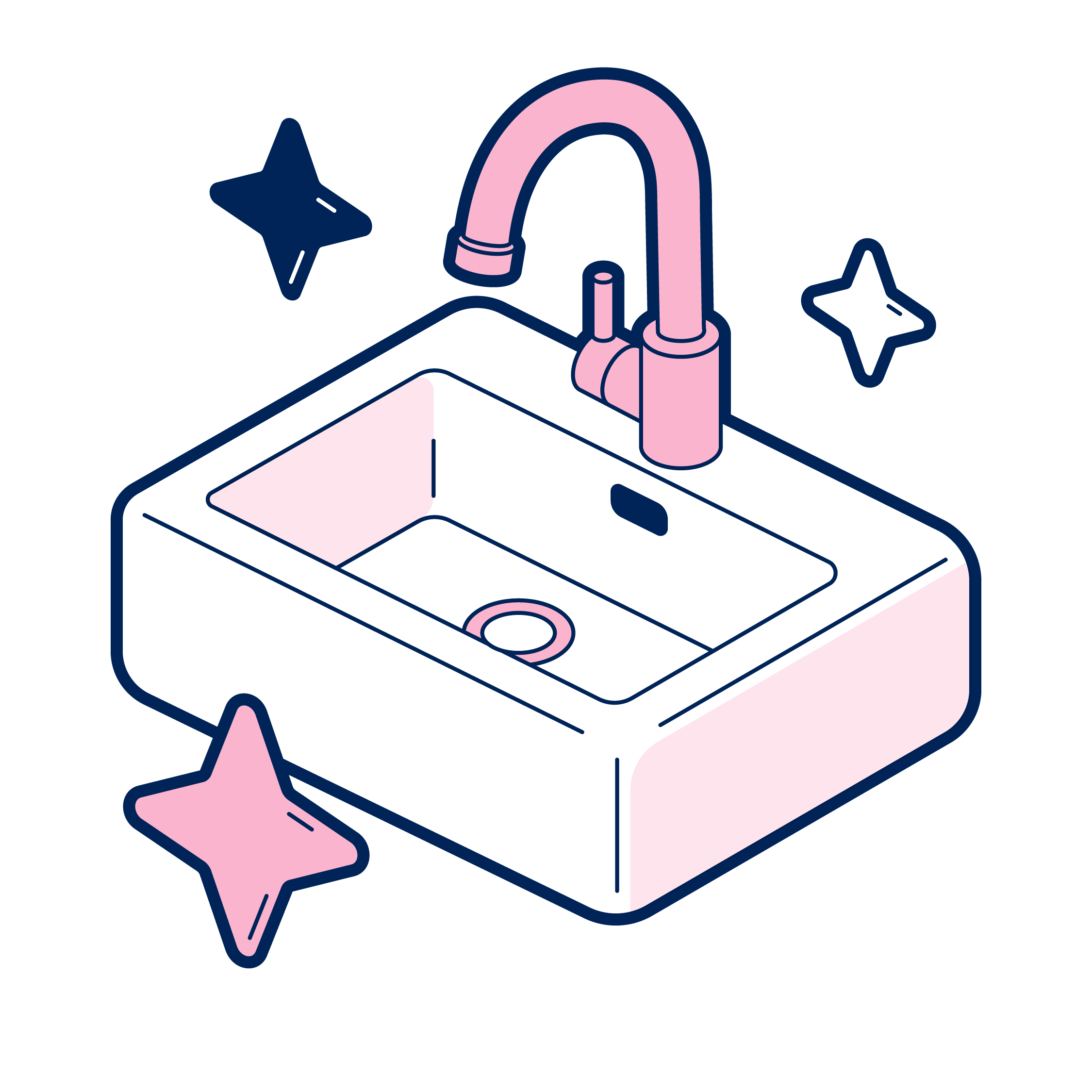 Kitchen and bathroom cleaning